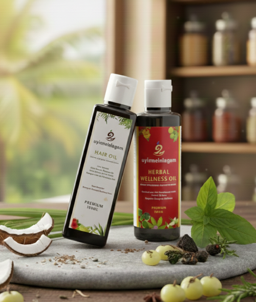 Uyirmei Ulagam Natural Hair Oil and Wellness Oil